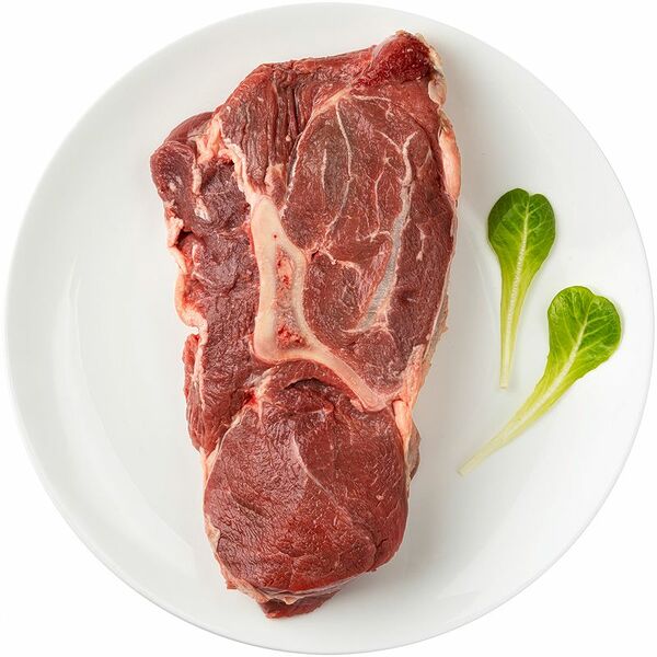 Лопатка говяжья Перекрёсток на кости вес