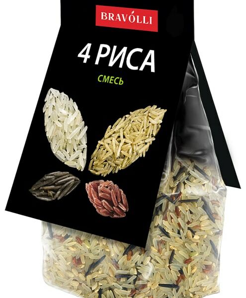 Смесь Bravolli 4 риса