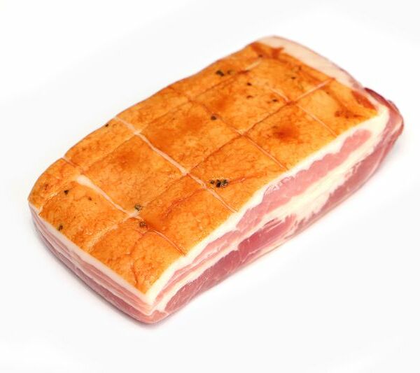 Грудинка свиная Знаменский сырокопчёная