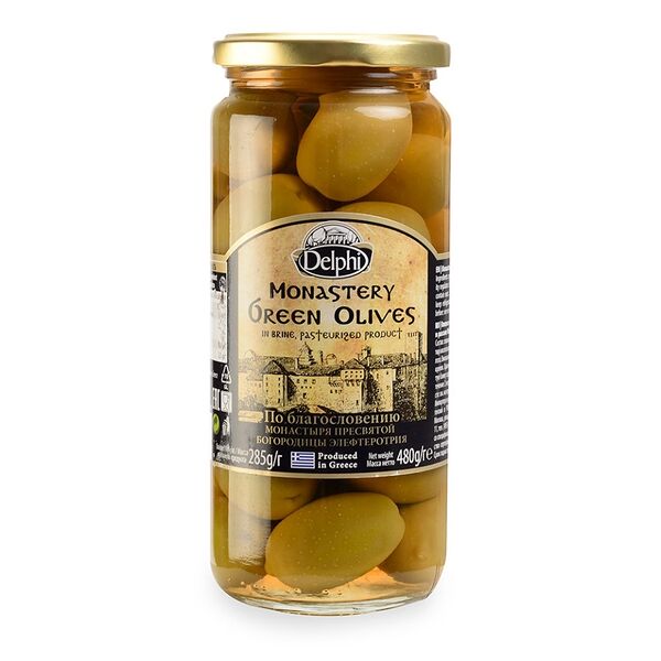 Оливки с косточкой в рассоле 