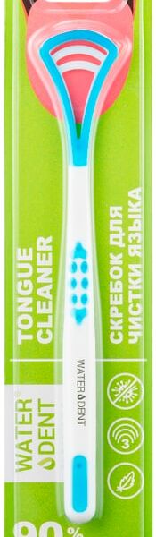Скребок WaterDent для чистки языка