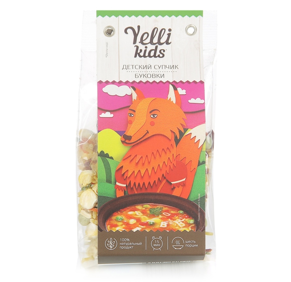 

Смесь Yelli kids Детский супчик Буковки 80 г
