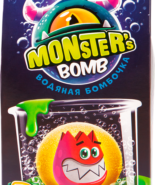 Игрушка MONSTER'S SLIME Слайм из пластичной массы, в ассортименте