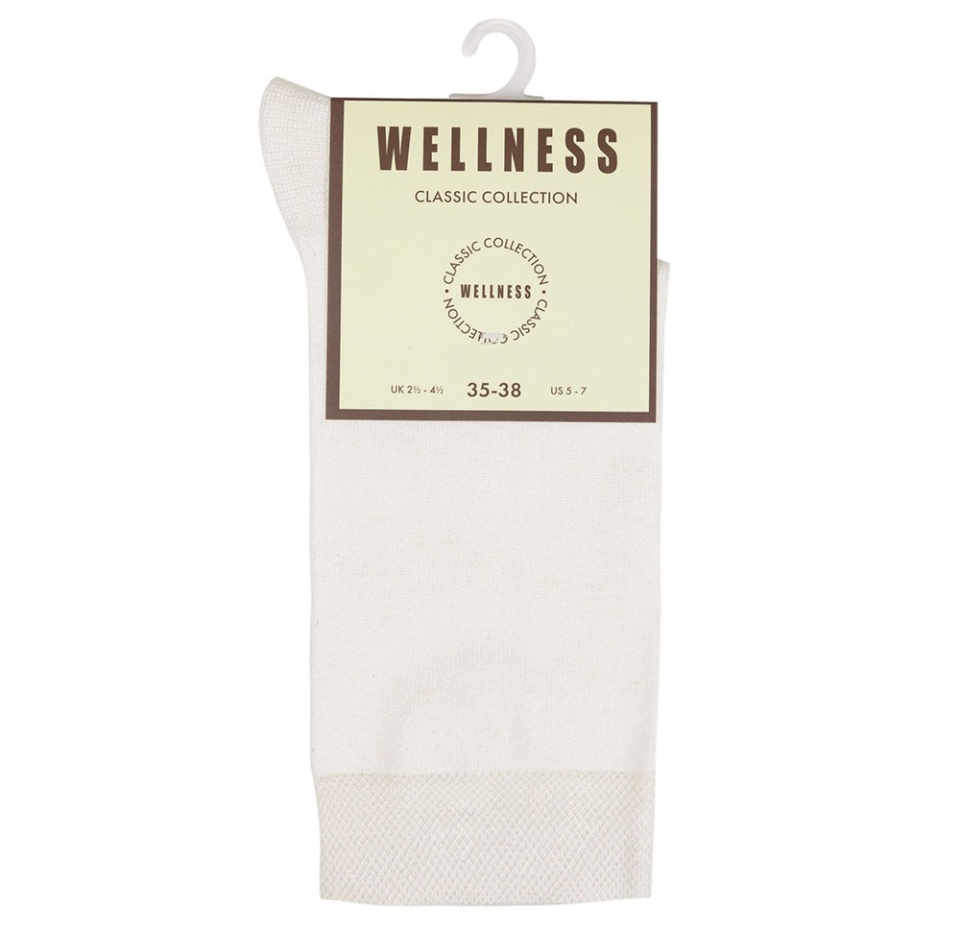 

Носки Classic Collection, цвет белый, Wellness, размер 35-38, Германия