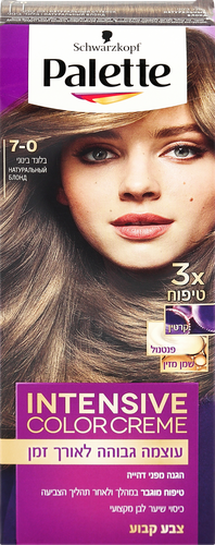 

Стойкая крем-краска для волос Палетт Интенсивный цвет 7-0 (N6) Средне-русый, 110 мл