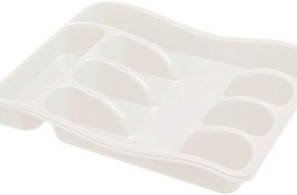 Лоток для столовых приборов Violet белый