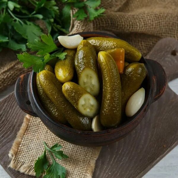 Огурцы соленые домашние