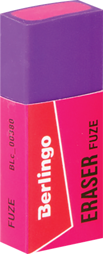 

Ластик Рельеф-центр Berlingo Fuze 5x2x1.1 см 1 шт. в ассортименте