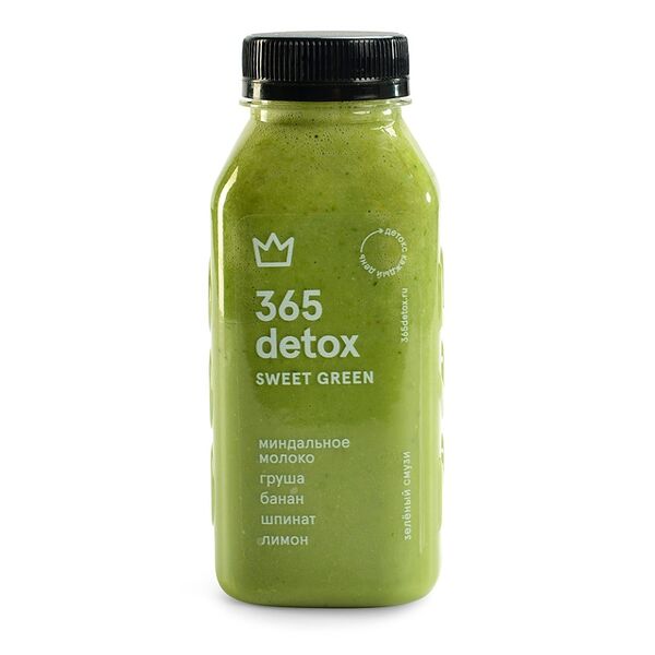 Напиток безалкогольный «Зеленый смузи. Sweet green», 365 detox, Россия