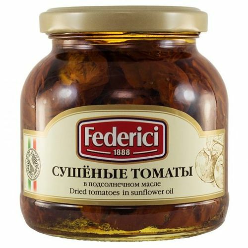 Томаты сушёные Federici в подсолнечном масле