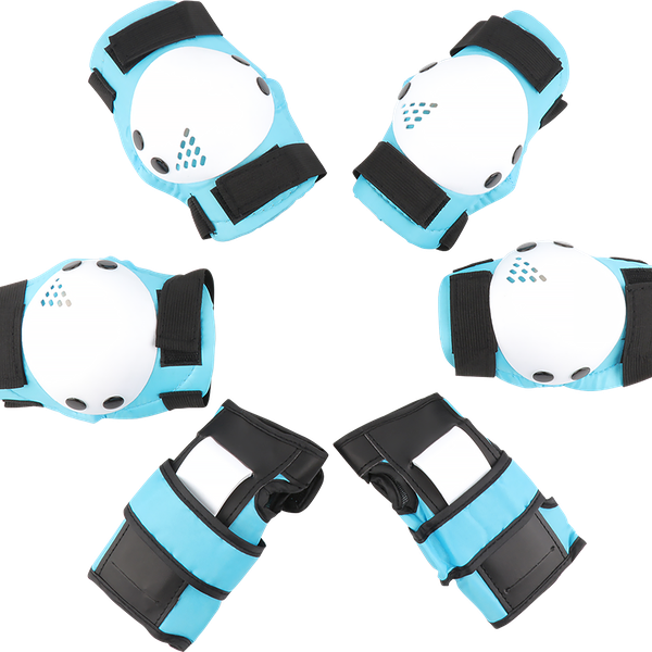 Набор защиты детский р.L, налокотники, наколенники, защита запястий, Арт. pyramid L