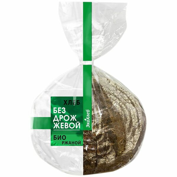 Хлеб ржаной бездрожжевой ЭКОХЛЕБ Био