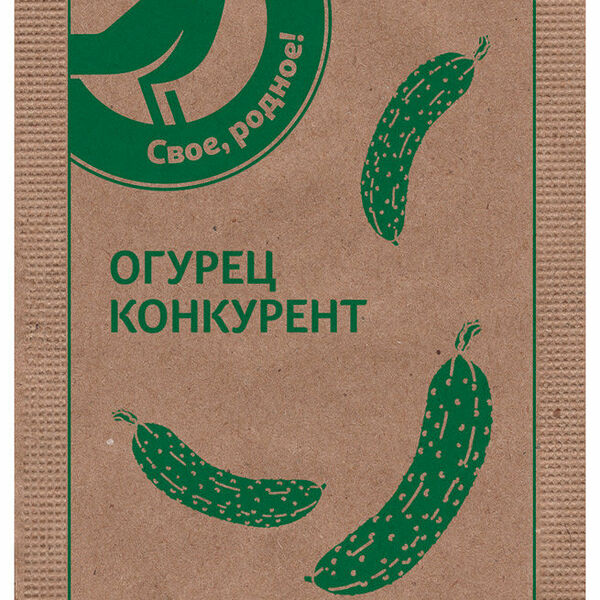 Огурец конкурент ТМ Ашан