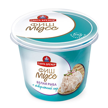 

Паста из трески Санта Бремор Фиш-мусс с белой рыбой 140 г