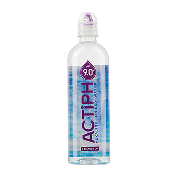 Вода минеральная pH 9.0+ негазированная щелочная ионизированная ACTIPH Water 0.6л, Великобритания