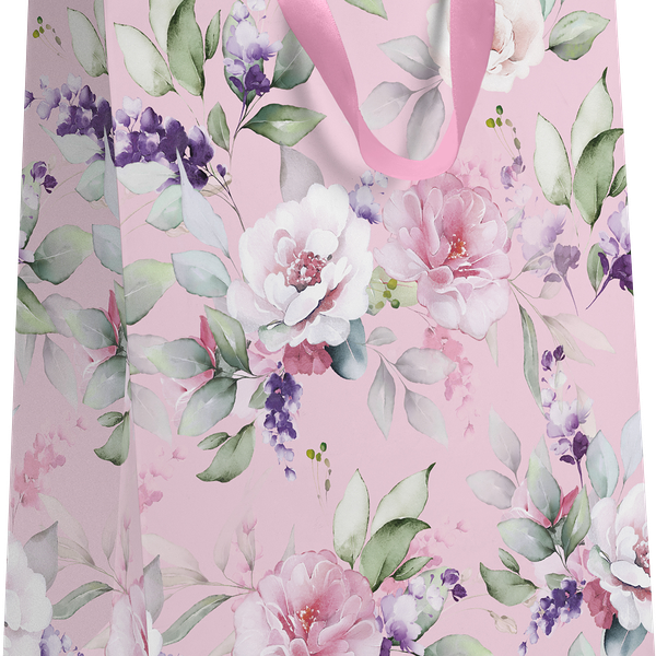 Пакет Пакетико Прованс 22.7*18*10см матовая ламинация M, в ассортименте