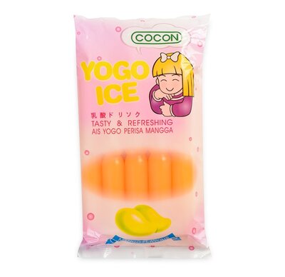 Фруктовый лёд Cocon Yogo Ice Манго жидкий, для заморозки 10х45мл Малайзия, 450 мл