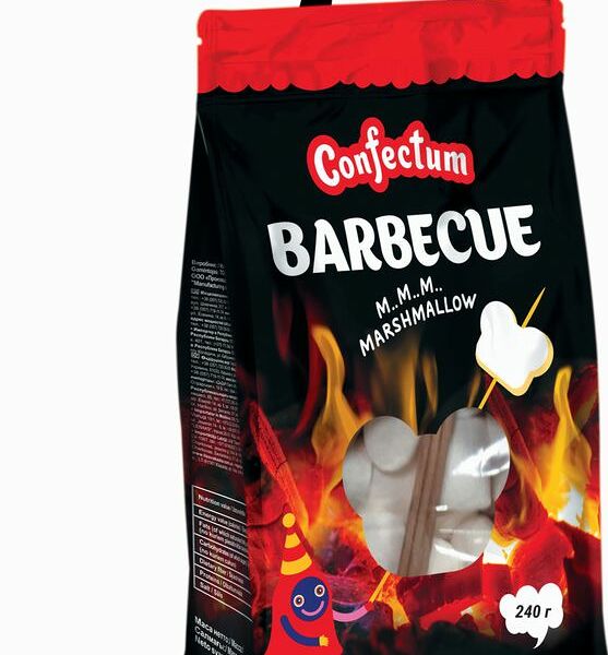 Зефир жевательный Confectum Barbecue с ароматом Ванили
