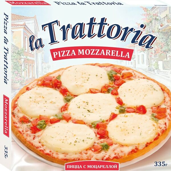 Пицца La Trattoria с моцареллой, 335 г