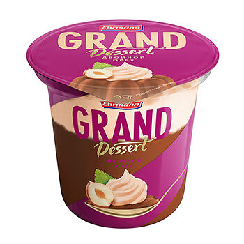 Пудинг молочный Grand Dessert Двойной орех 4.9%, 200г