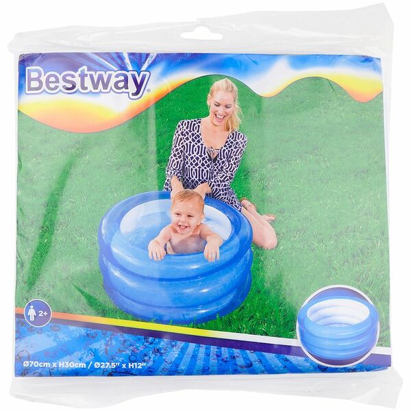 Бассейн надувной Bestway детский, 70x70x30 см