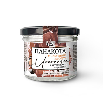 

Десерт молочный Craft eco food Панакота шоколадная с хрустящими шариками 19% 125 г