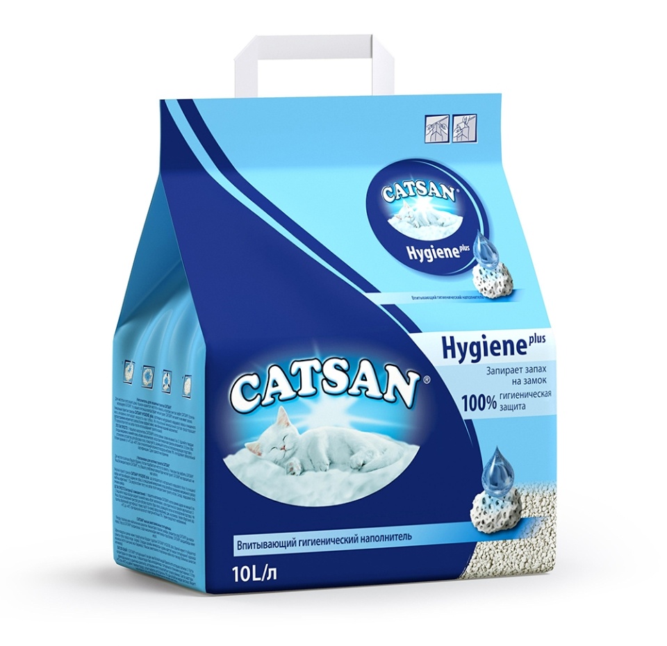 

Наполнитель для кошачьего туалета впитывающий, Catsan, 10 л, Германия