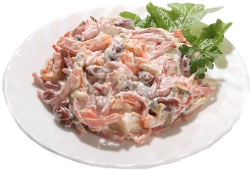 

Салат Лента Fresh Немецкий с ветчиной и жаренным луком вес