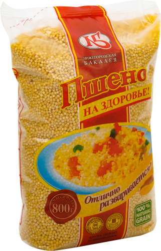 

Пшено На здоровье! шлифованное, 800 г