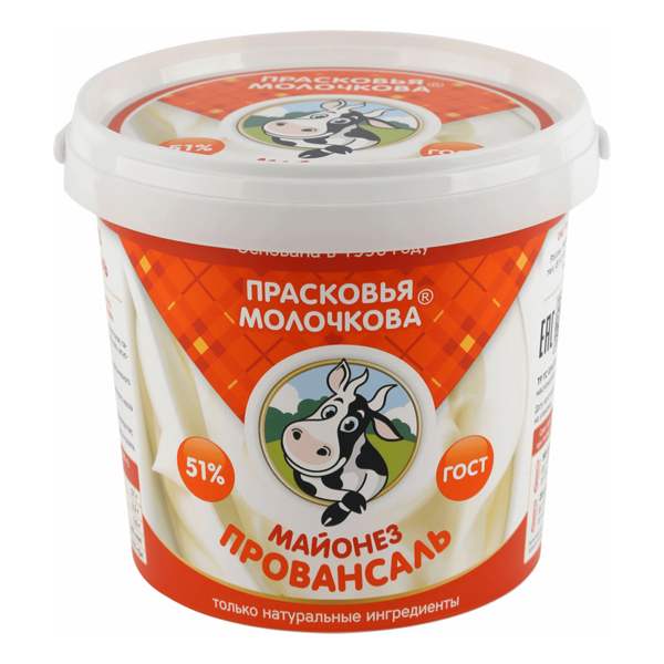 Майонез Прасковья Молочкова провансаль 51%