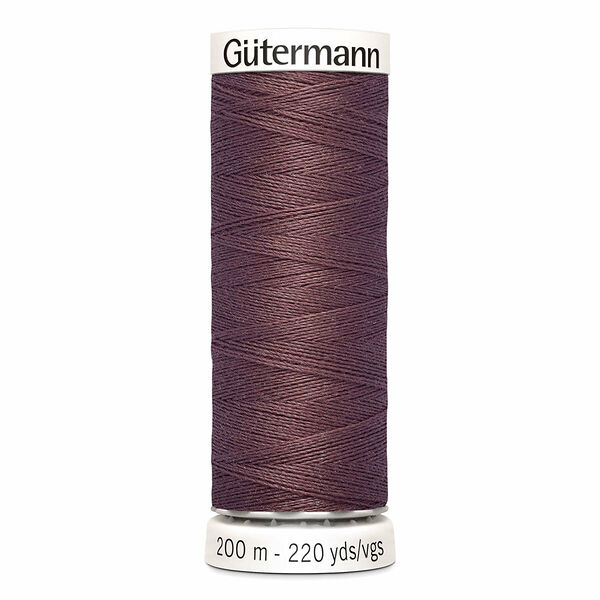 748277 Нить Sew-all для всех материалов, 200м, 100% п/э Gutermann(429 пыльная старая роза)
