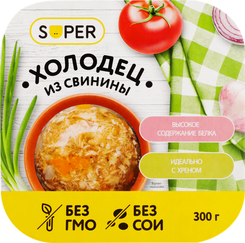 

Холодец из свинины SUPER, 300г