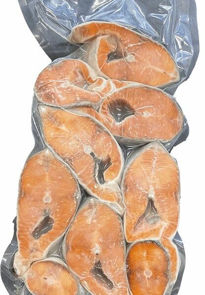 Горбуша Мереж стейк замороженная 500г