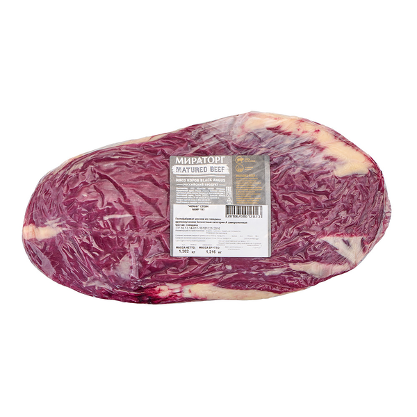 Фланк стейк Мираторг Matured Beef Black Angus говяжий замороженный