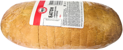 Батон 365 дней Любительский в нарезке