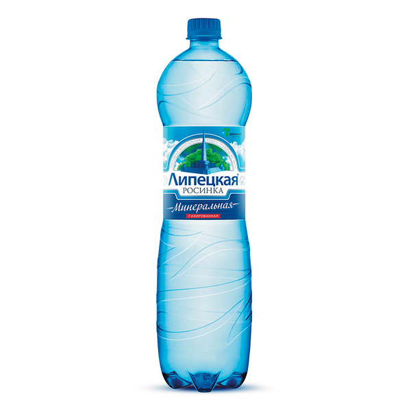 Вода минеральная Липецкая газированная 1,5л