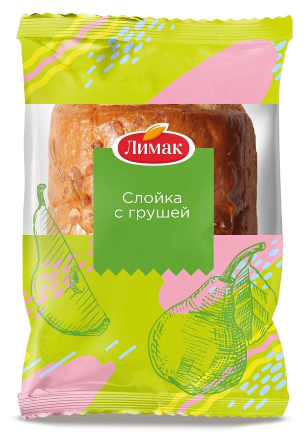 

Слойка Лимак с грушей, 60г
