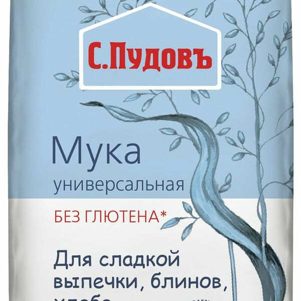 Мука С. Пудовъ универсальная без глютена