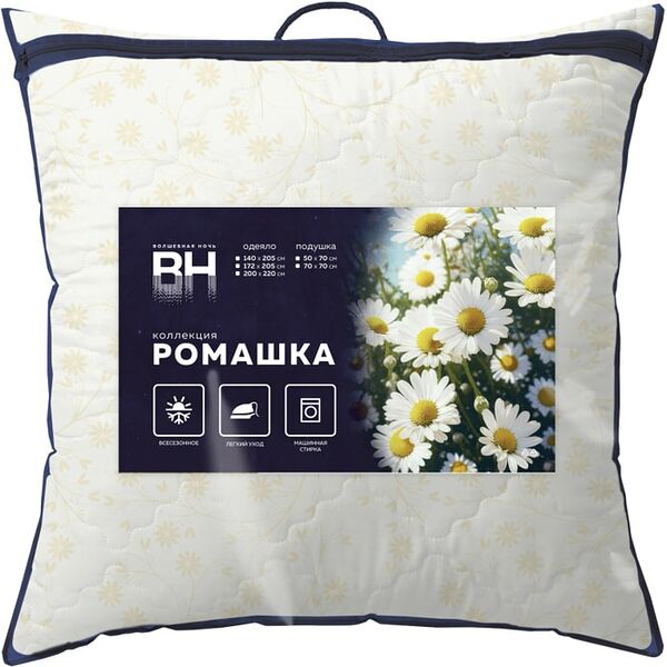 Подушка Волшебная Ночь Ромашка 70*70см