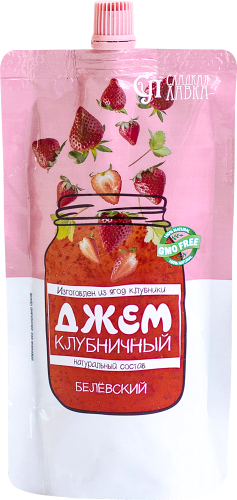 Джем Сладкая лавка Клубничный, 300г
