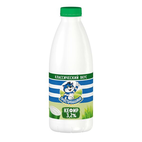 Кефир Простоквашино 3.2% 930г