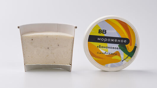 Мороженое ВкусВилл сливочное Банановое