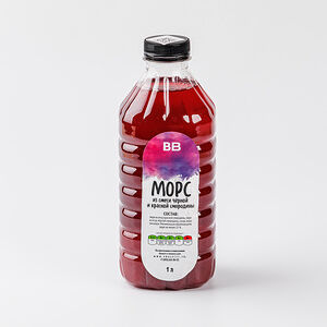 Морс из смеси черной и красной смородины