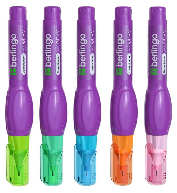 

Карандаш корректирующий Berlingo Envy, металлический наконечник, 1 шт., в ассортименте