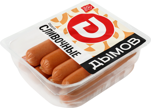 

Сосиски Дымов Сливочные 464 г