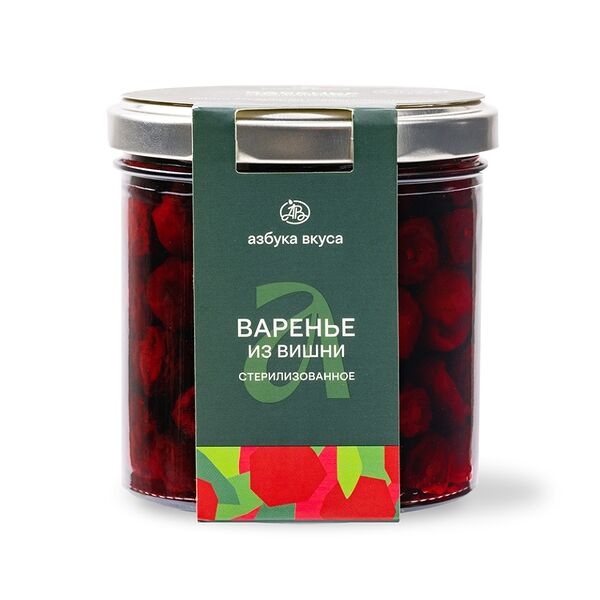 Варенье Азбука вкуса из вишни 350 г