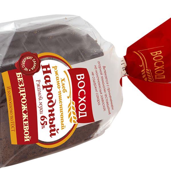 Хлеб ВОСХОД Народный Бородинский в нарезке