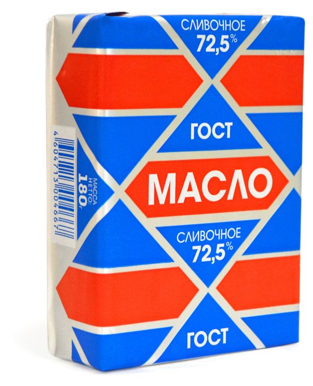 

Масло сливочное Азбука сыра Гост 72.5%