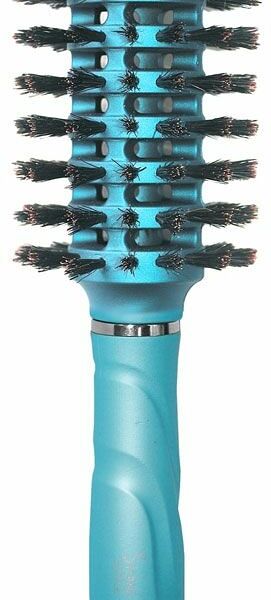 Щетка для волос Брашинг Studio Style с натуральной щетиной D55, в ассортименте