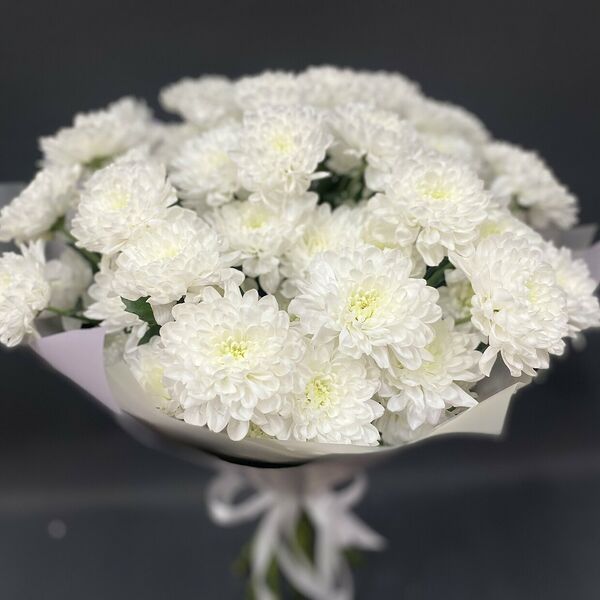 Букет 7 кустовых хризантем #21